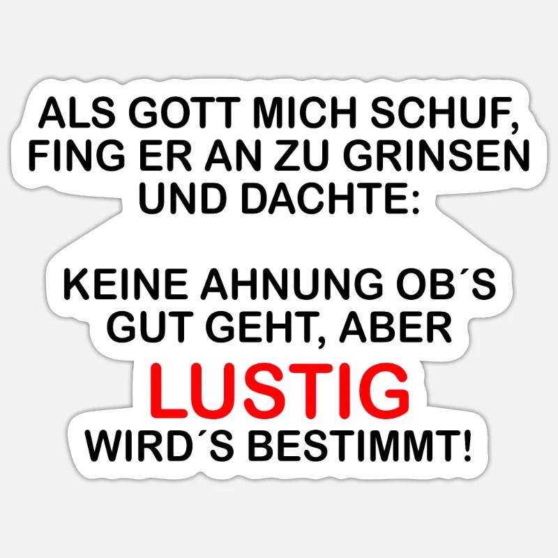 Sticker Größe S (10 x 10 cm) -