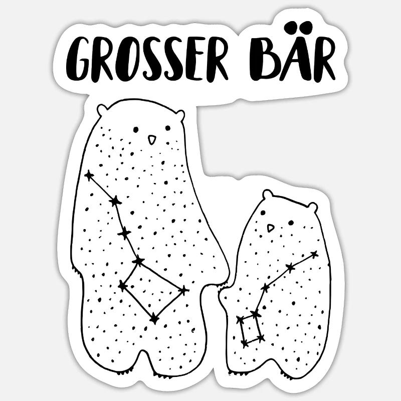 Sticker Größe S (10 x 10 cm) - 