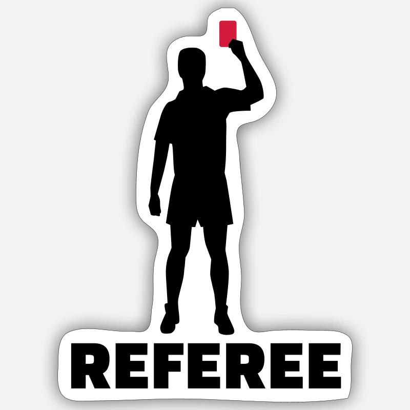Arbitre Sticker taille S (10 x 10 cm)