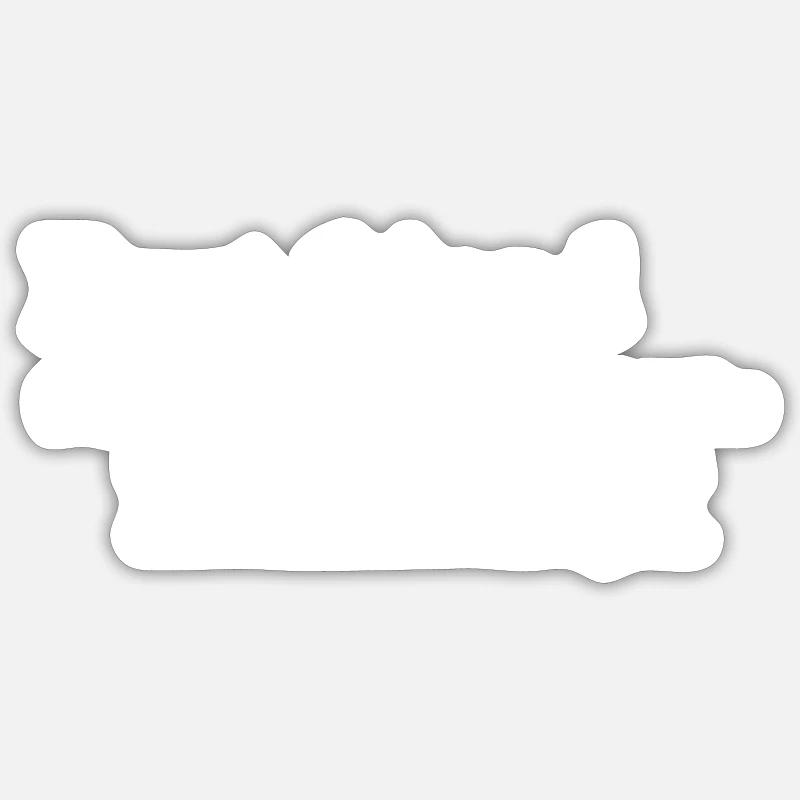 Bedste ven bedste ven gave - Sticker størrelse S (10 x 10 cm) - mat hvid