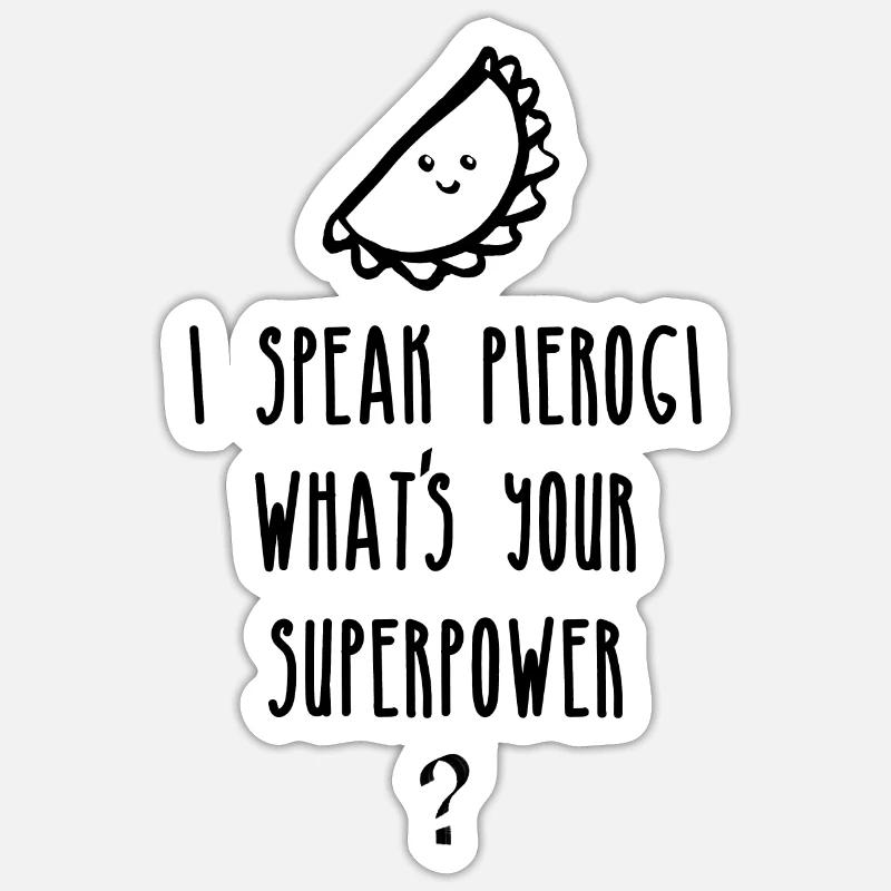 Dumpling Whisperer - Sticker size S (10 x 10 cm) - white matte