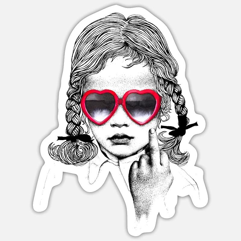 Sticker Größe S (10 x 10 cm) - 