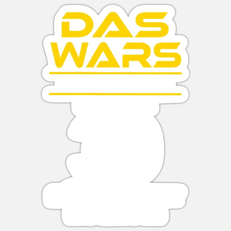 Das wars mit der Jugend ich werde 30. Sticker Größe S (10 x 10 cm)
