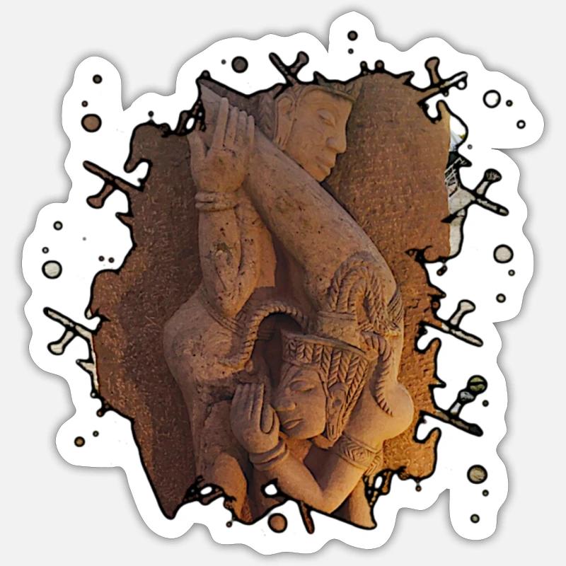 Sticker Größe S (10 x 10 cm) - 
