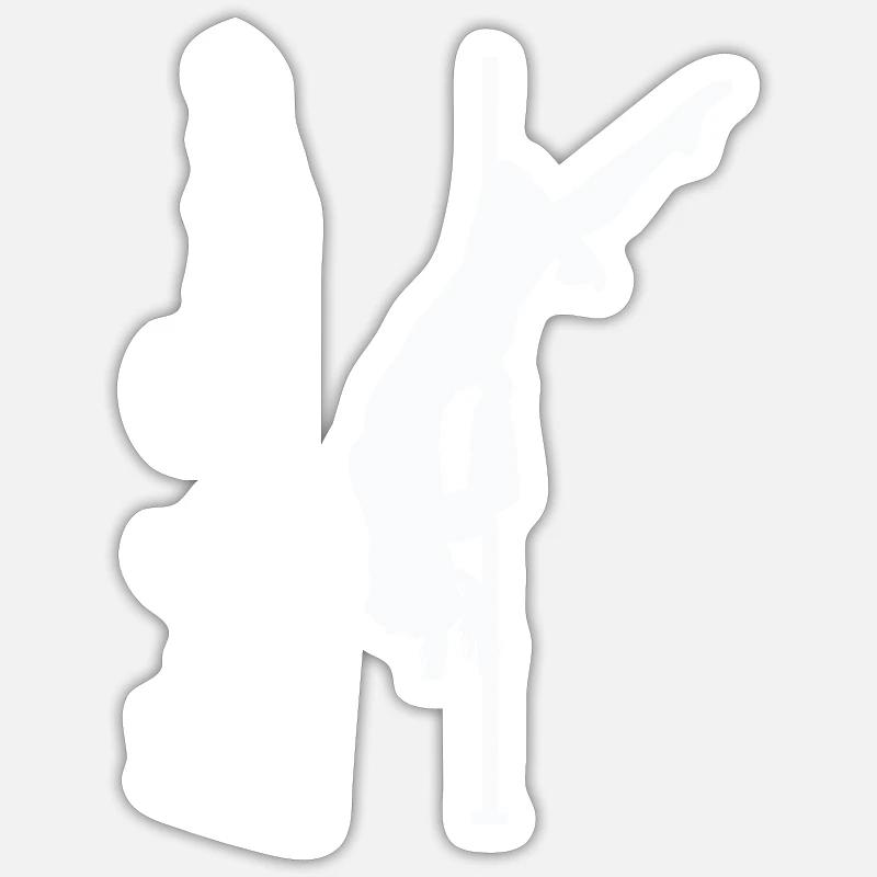Pole Dance Sticker Größe S (10 x 10 cm)