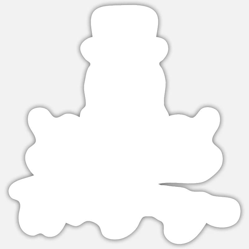 Sticker Größe S (10 x 10 cm) - 