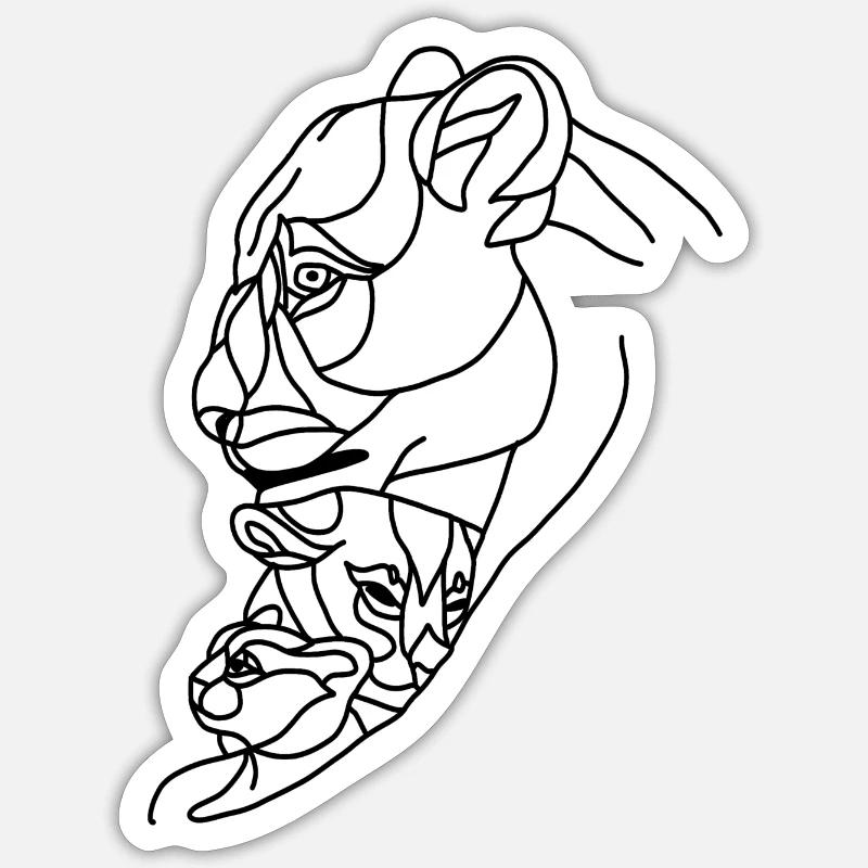 Sticker size S (10 x 10 cm) - 
