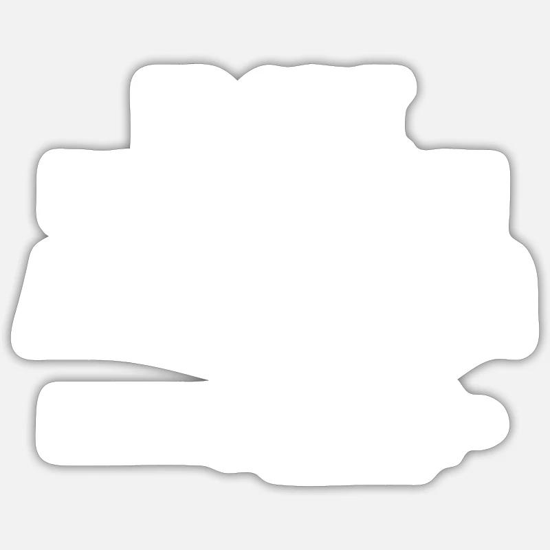 Tontechniker Spruch Tontechnik Audio - Sticker Größe S (10 x 10 cm) - Mattweiß