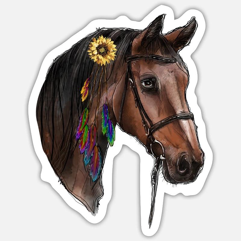 Sticker Größe S (10 x 10 cm) - 