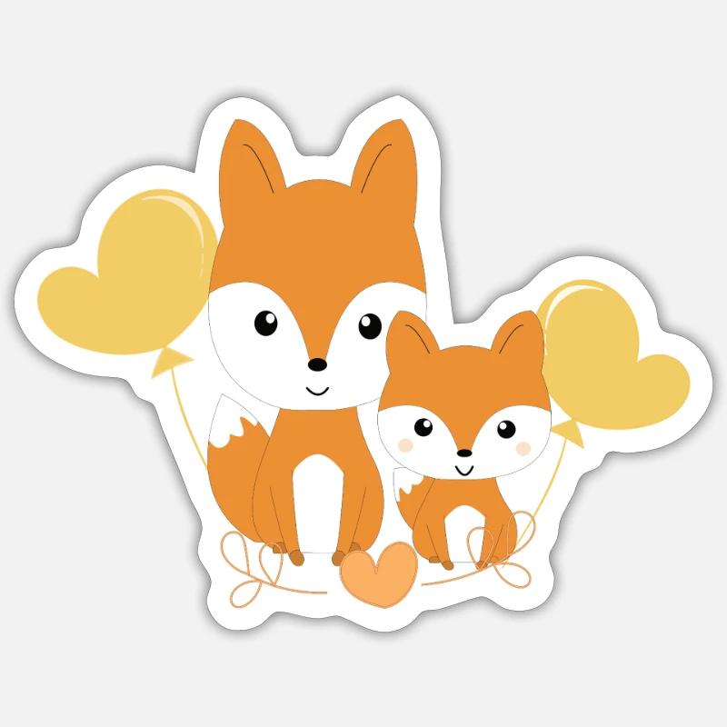 Sticker Größe S (10 x 10 cm) - 