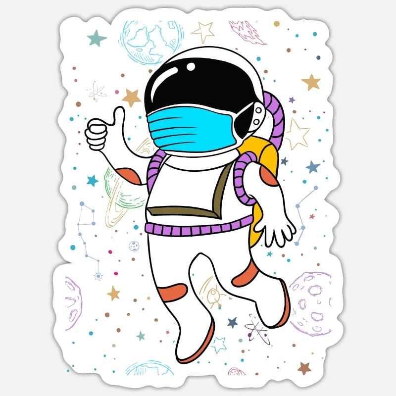 Sticker taille S (10 x 10 cm) - 