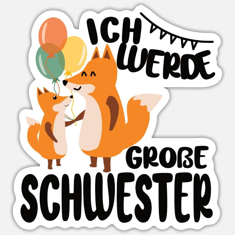 Sticker Größe S (10 x 10 cm) - 
