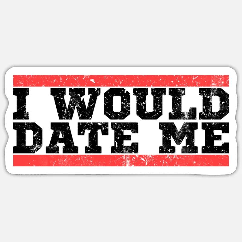 I would data myself Sticker size S (10 x 10 cm)
