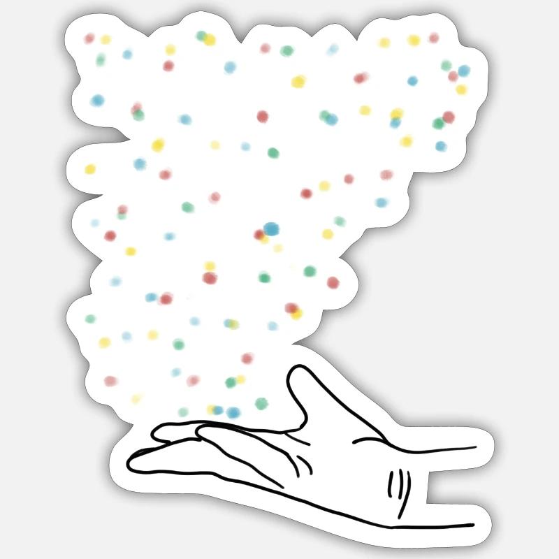 Sticker taille S (10 x 10 cm) - 