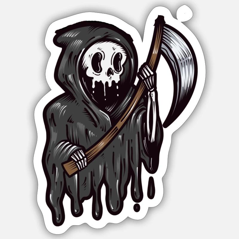 Faucheuse vanquish Sticker taille S (10 x 10 cm)