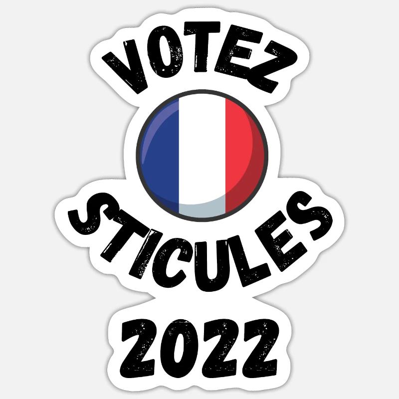 Sticker taille S (10 x 10 cm) - 