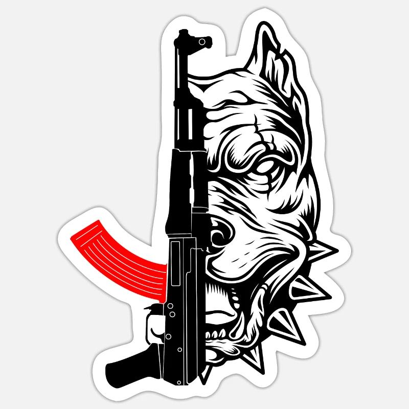 Sticker taille S (10 x 10 cm) - 