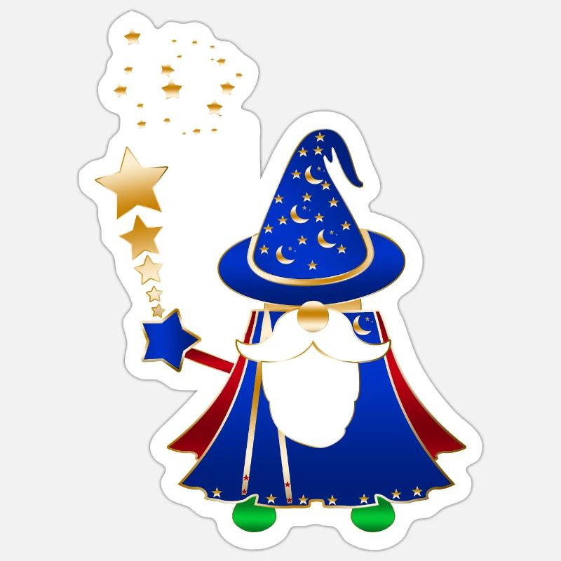 Assistant Wizzy Sticker taille S (10 x 10 cm)