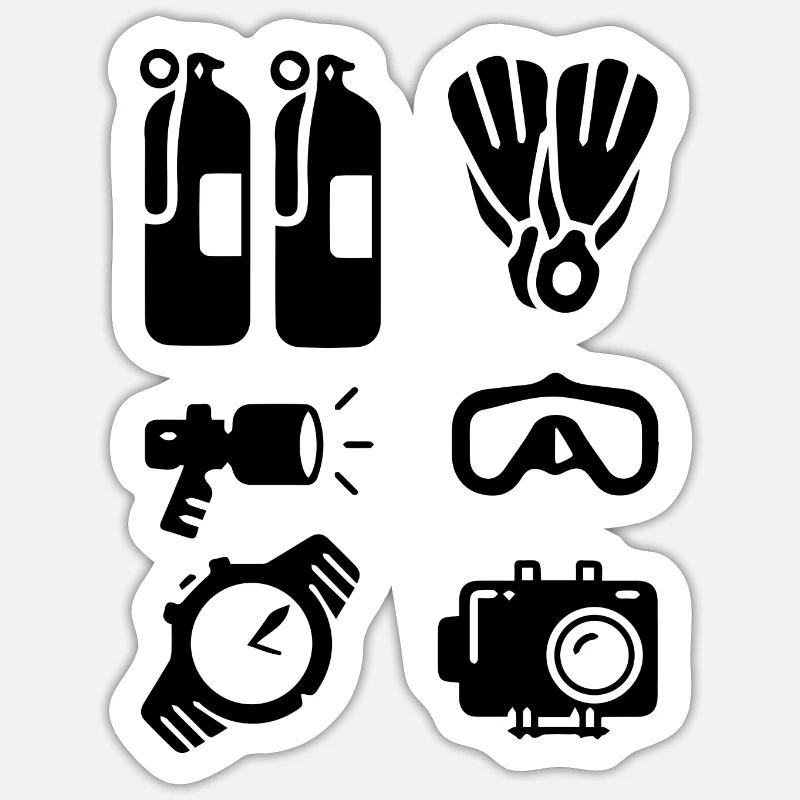 Sticker taille S (10 x 10 cm) - 