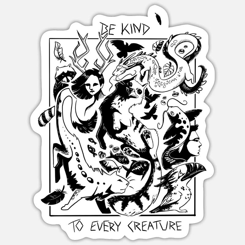 Sticker taille S (10 x 10 cm) - 