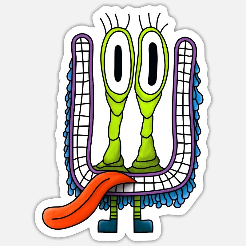 Sticker Größe S (10 x 10 cm) - 