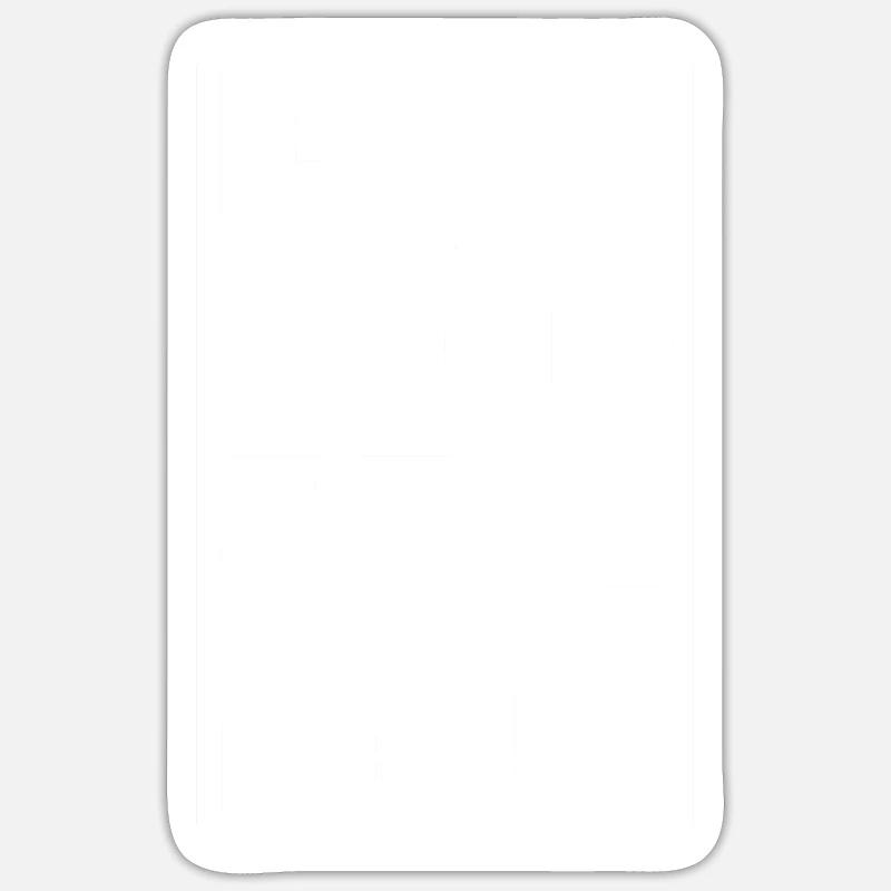 PARKOUR BLANC Sticker taille S (10 x 10 cm)