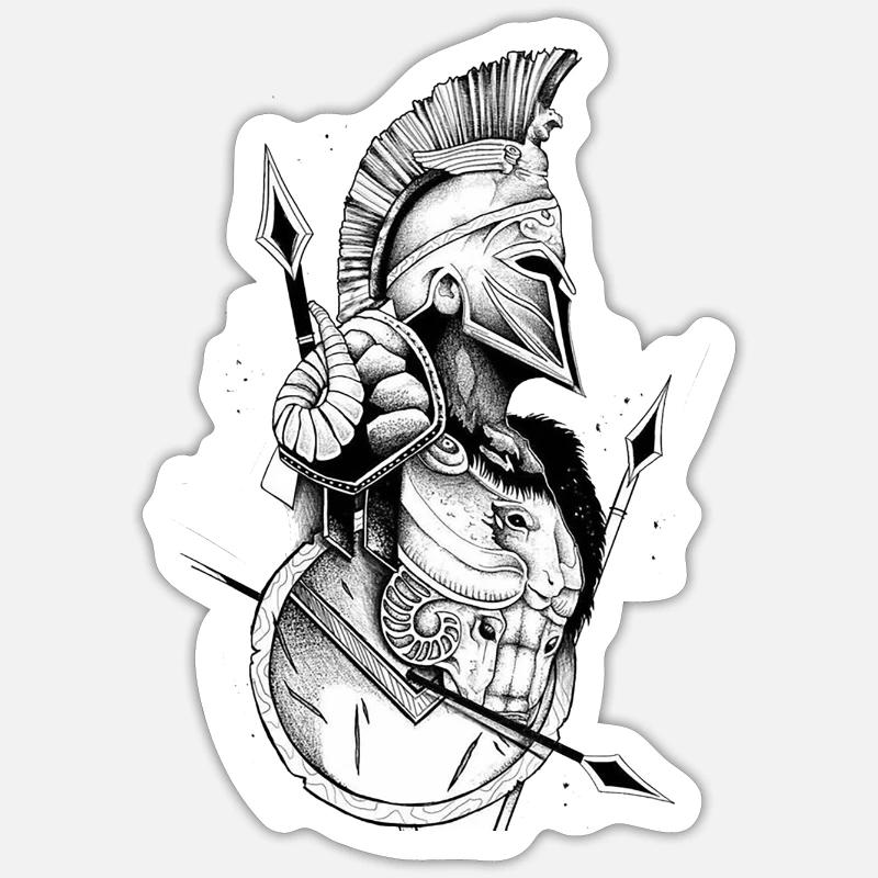 Sticker Größe S (10 x 10 cm) - 