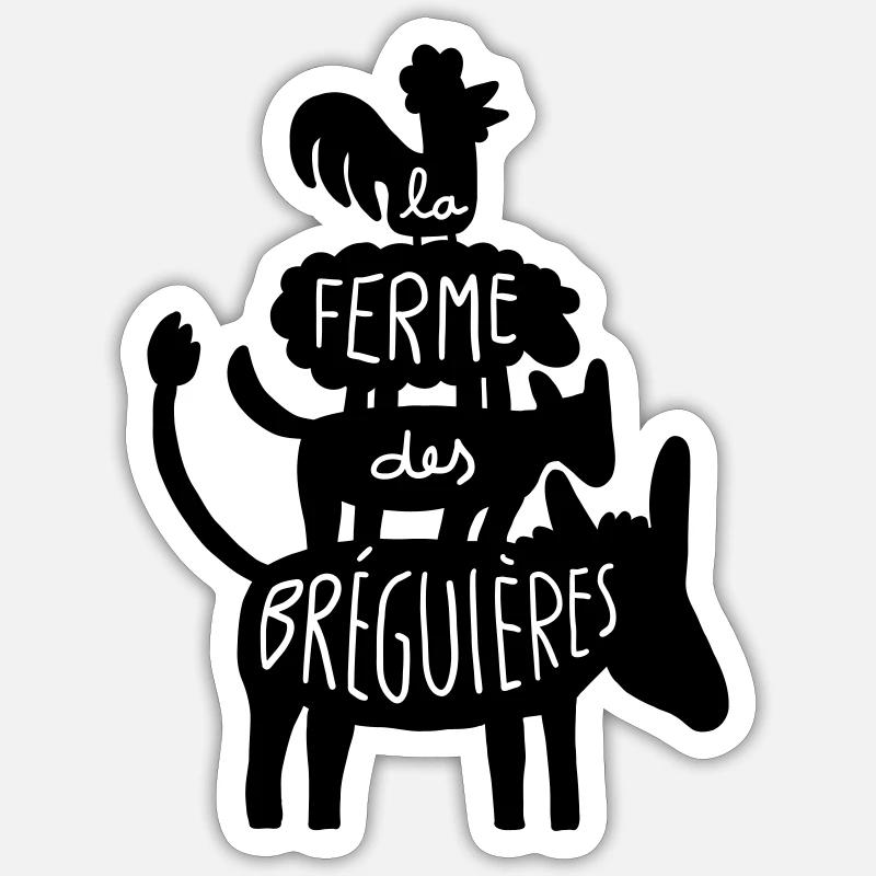 Sticker taille S (10 x 10 cm) - 