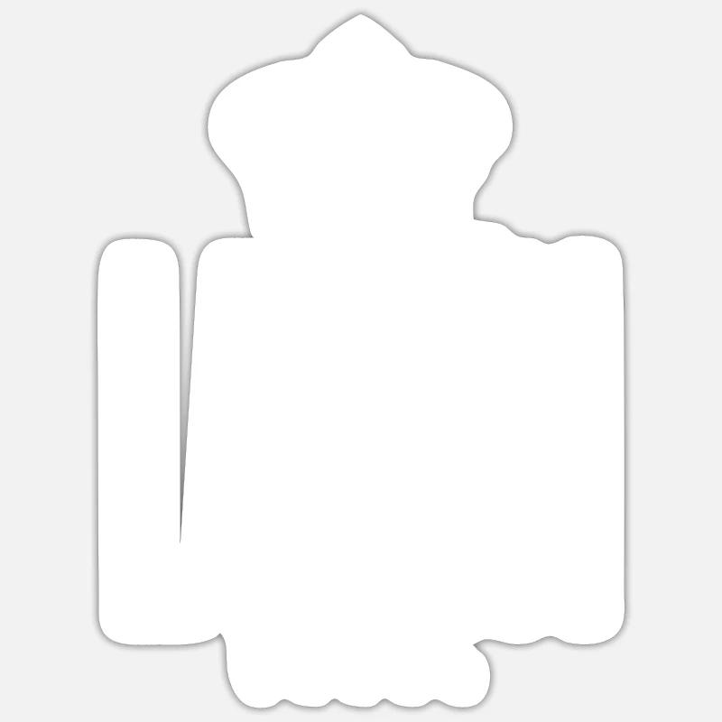 Leon - Sticker size S (10 x 10 cm) - white matte