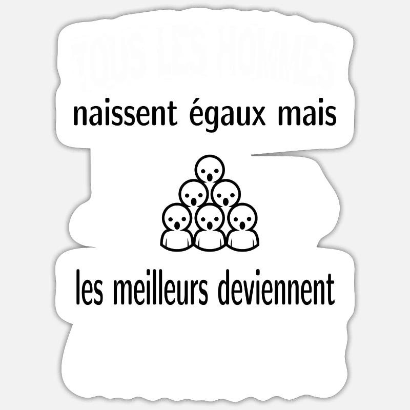 Sticker taille S (10 x 10 cm) - 