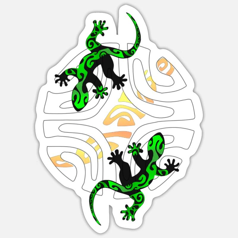 KIMO - Sticker Größe S (10 x 10 cm) - Mattweiß