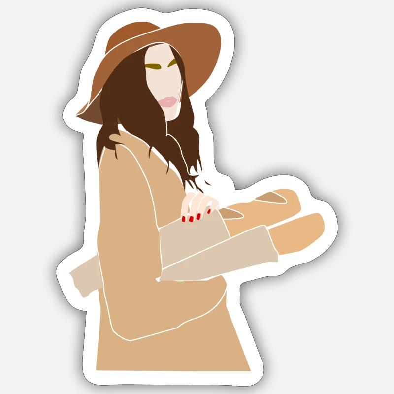 Sticker Größe S (10 x 10 cm) - 