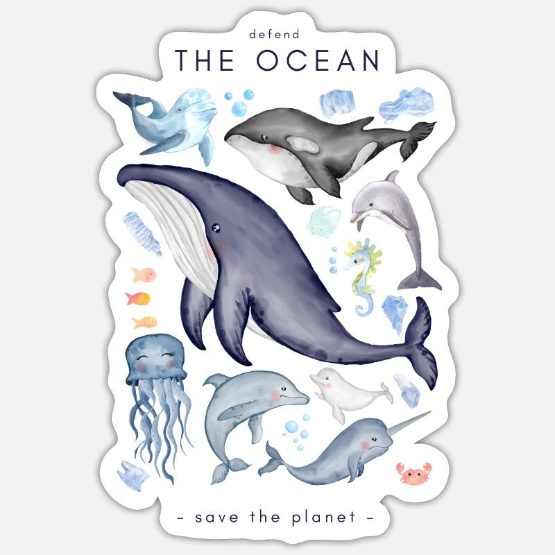 Sticker Größe S (10 x 10 cm) - 