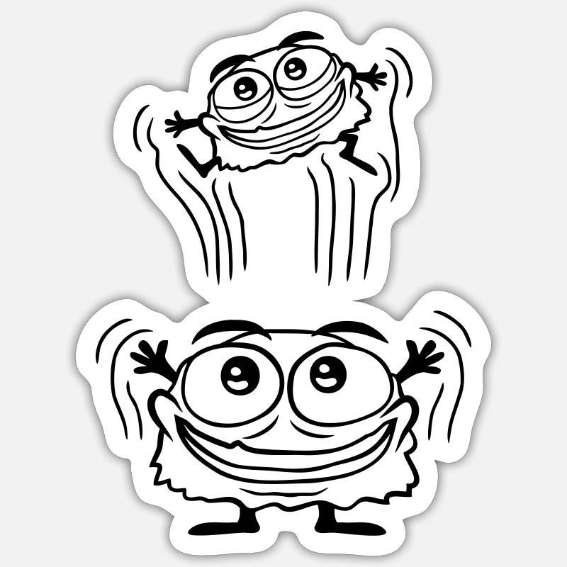 Sticker size S (10 x 10 cm) - 