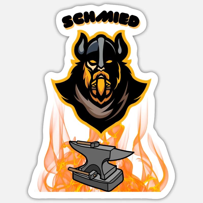 BlacksmithColour Sticker size S (10 x 10 cm)