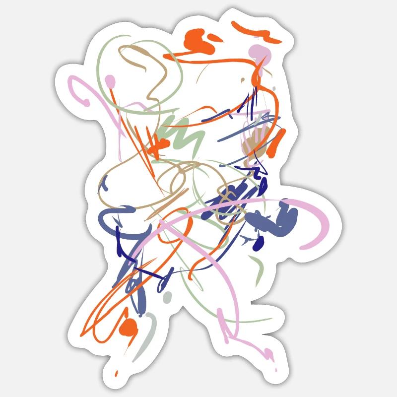 Sticker Größe S (10 x 10 cm) - 