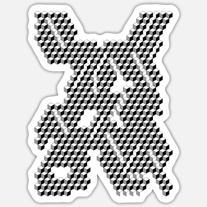 Sticker Größe S (10 x 10 cm) - 