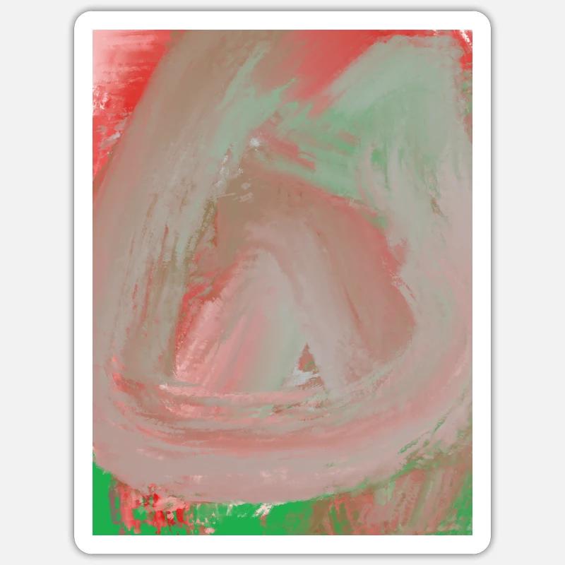 art. - Sticker taille S (10 x 10 cm) - blanc mat