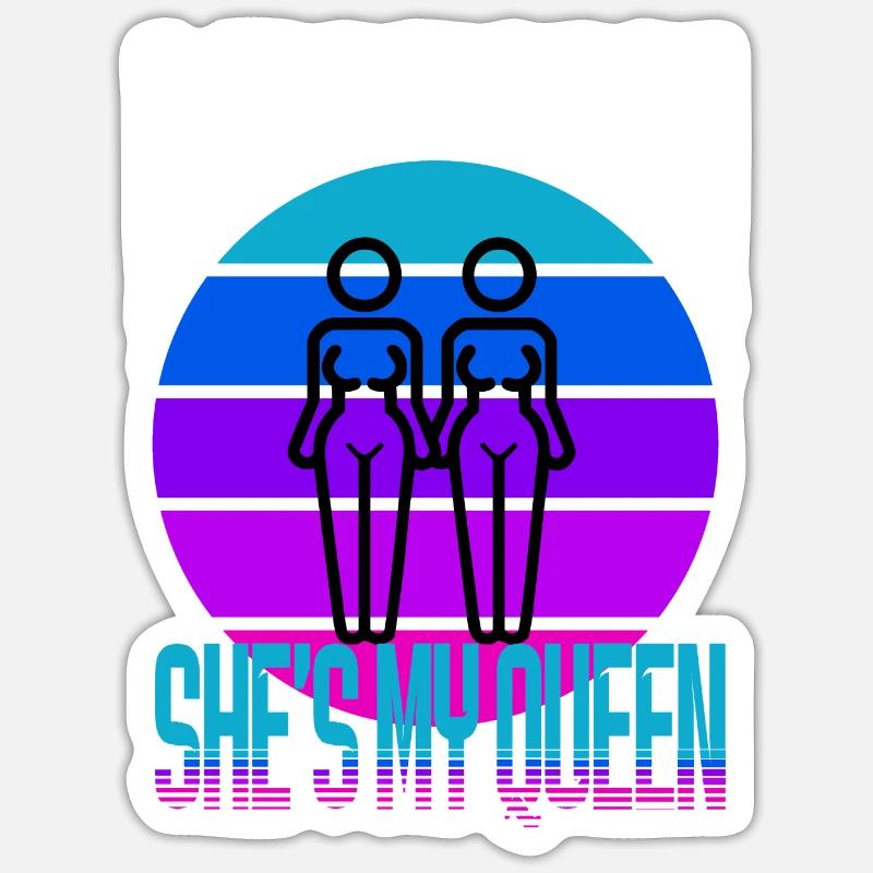 Sticker Größe S (10 x 10 cm) - 