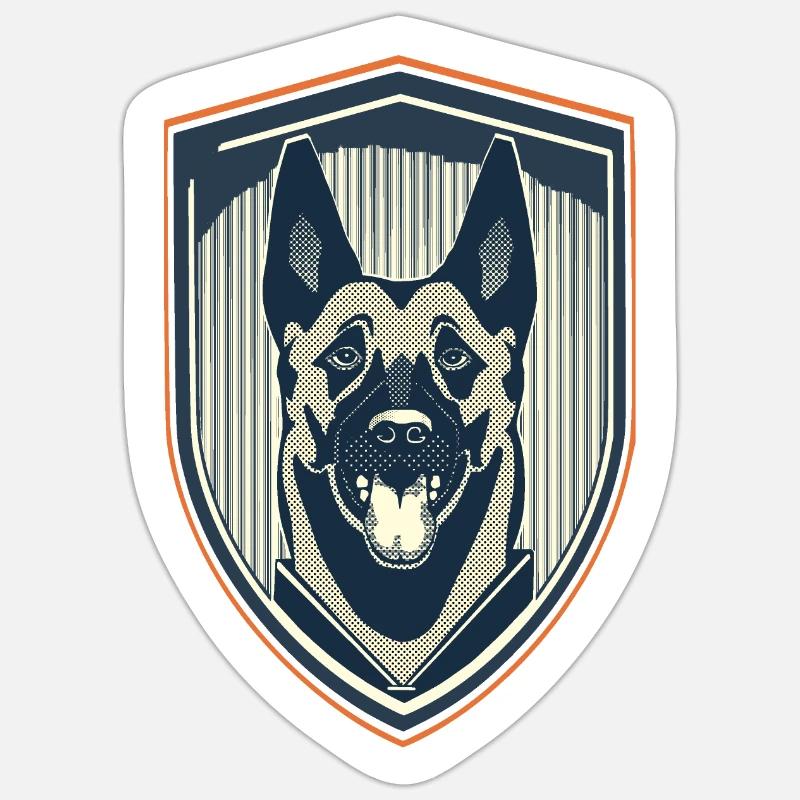 Sticker Größe S (10 x 10 cm) - 