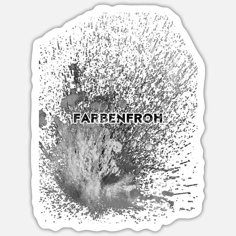 Sticker Größe S (10 x 10 cm) - 