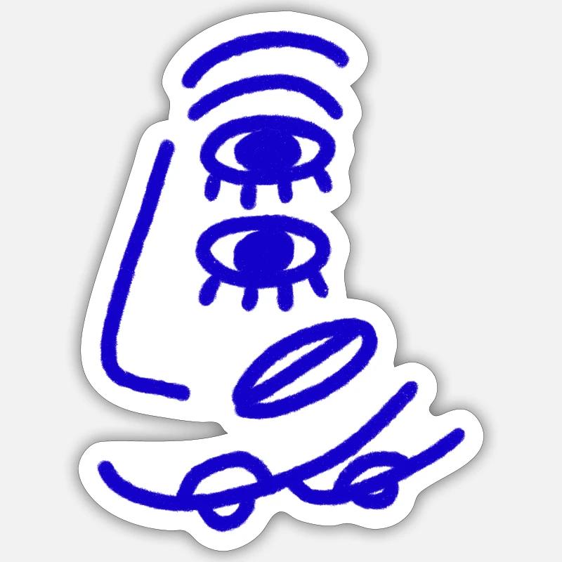 Sticker Größe S (10 x 10 cm) - 