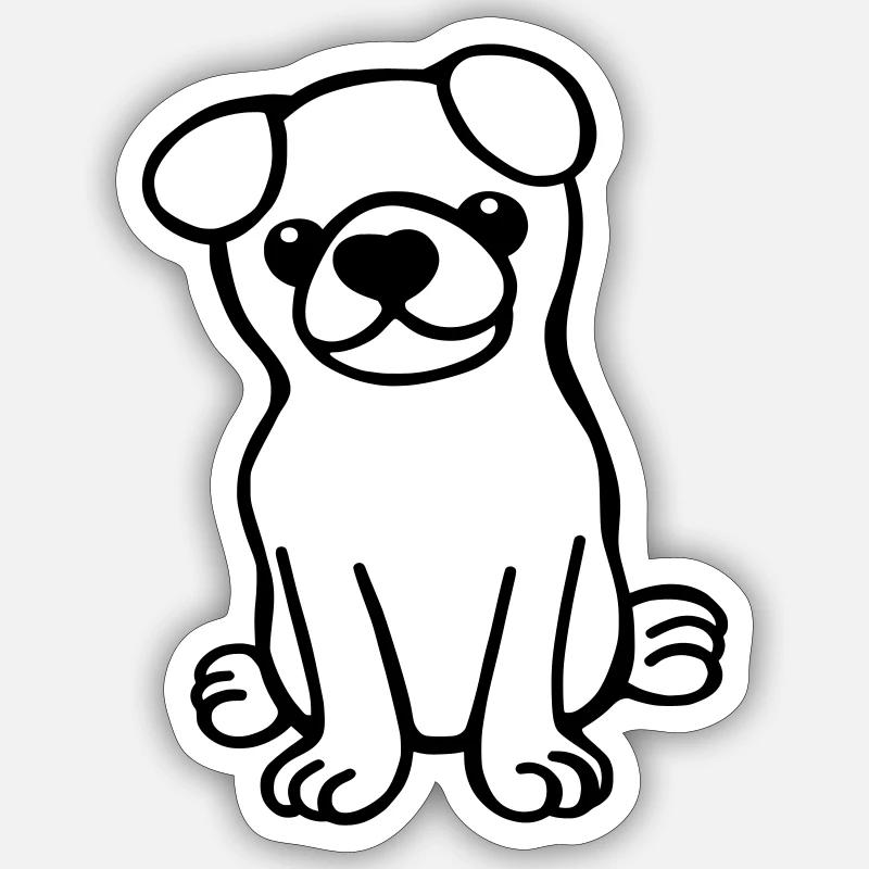 Sticker taille S (10 x 10 cm) - 
