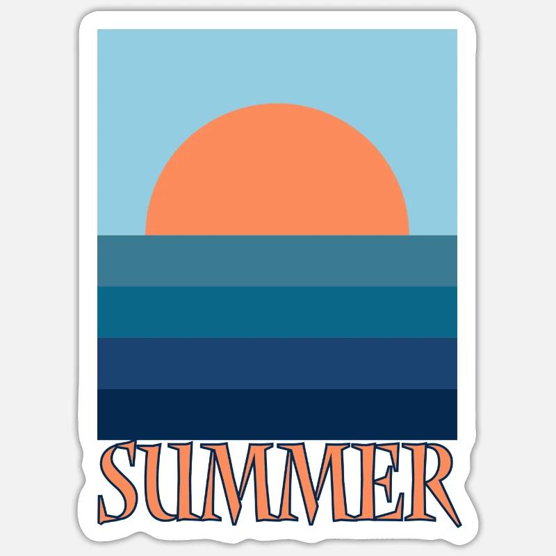 Buzzer - Sticker size S (10 x 10 cm) - white matte