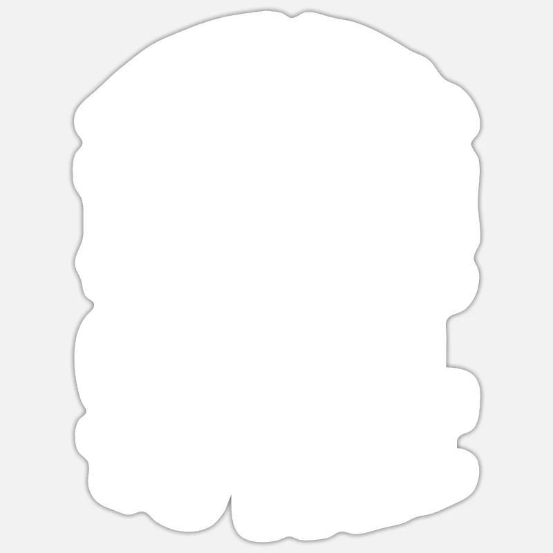 Guide - Sticker taille S (10 x 10 cm) - blanc mat