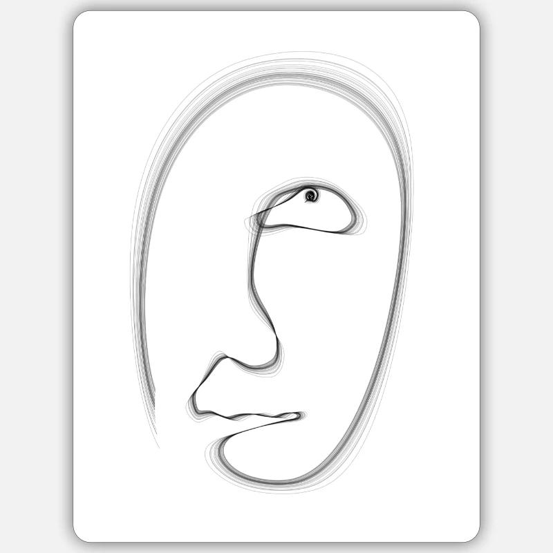 Sticker Größe S (10 x 10 cm) - 