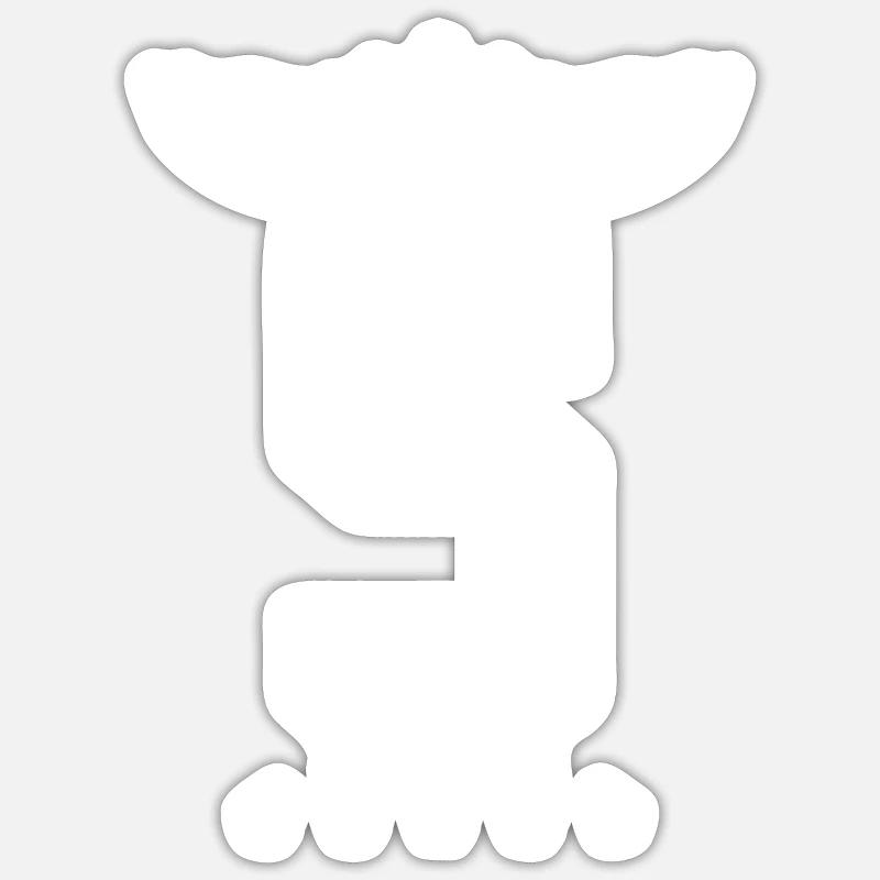 Sticker Größe S (10 x 10 cm) - 