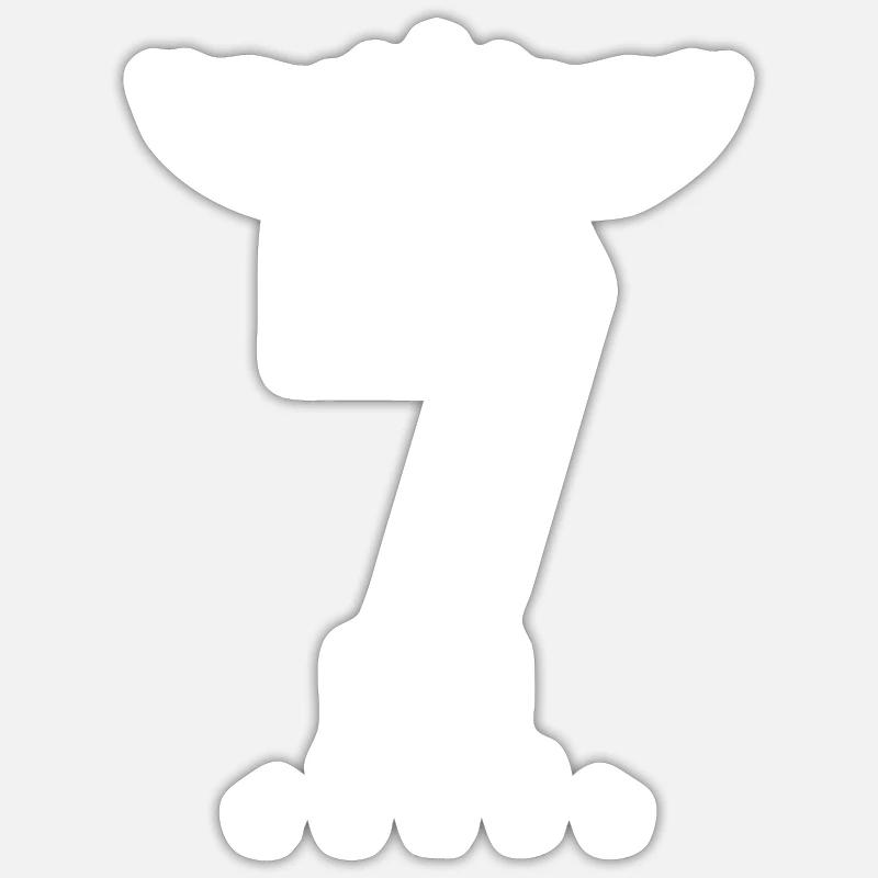 Sticker taille S (10 x 10 cm) - 