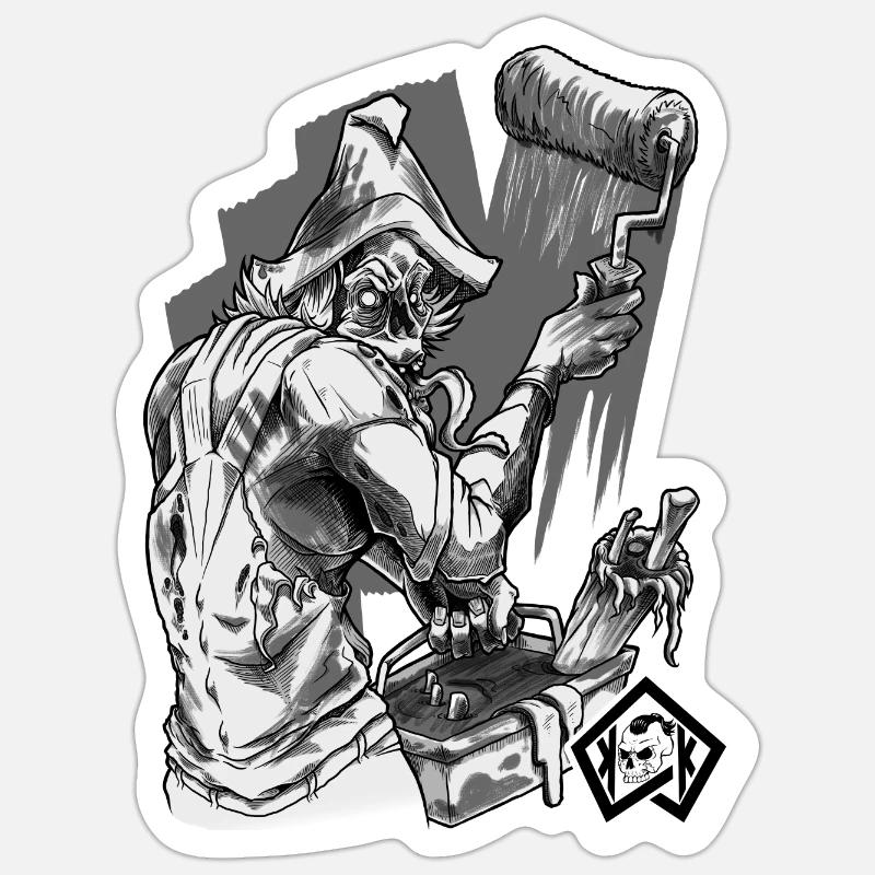 Sticker size S (10 x 10 cm) - 