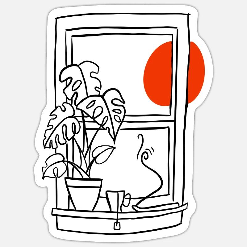 Sticker Größe S (10 x 10 cm) - 